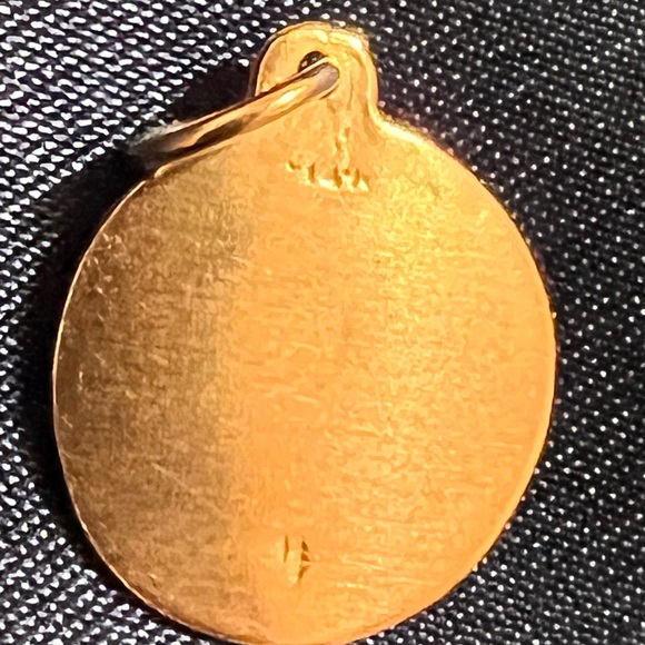 Minimalist Jewelry…Helen Ficalora "C" Alphabet Charm lovingly hand craft… - Picture 9 of 10